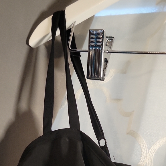 Bisou Bisou Black Ruffled Sleeveless Camisole - Picture 4 of 7